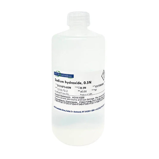 0.5N Sodium Hydroxide (NaOH) - 500 mL - ufcbio