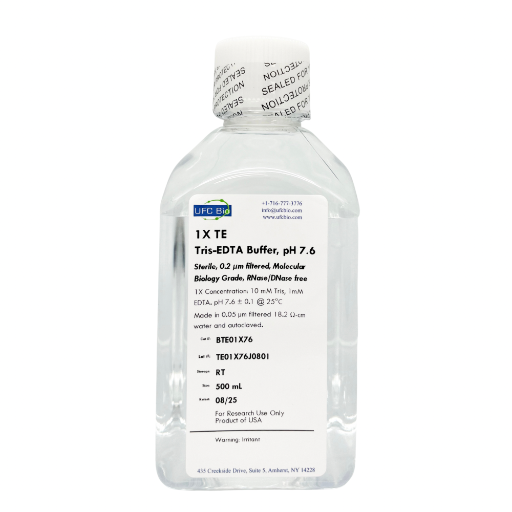 1X TE (TrisEDTA) Buffer 500 mL