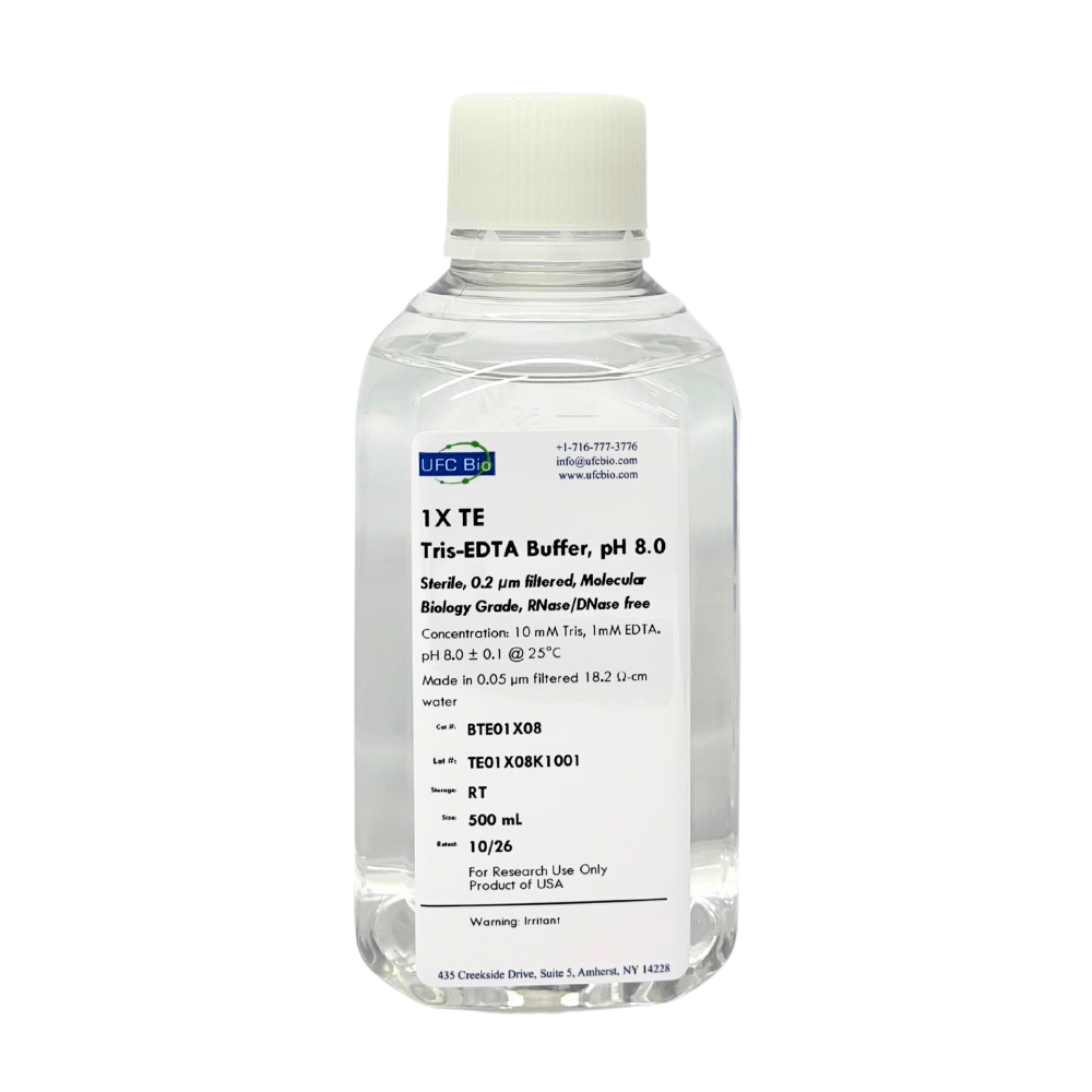 1X TE (Tris - EDTA) Buffer - 500 mL - ufcbio