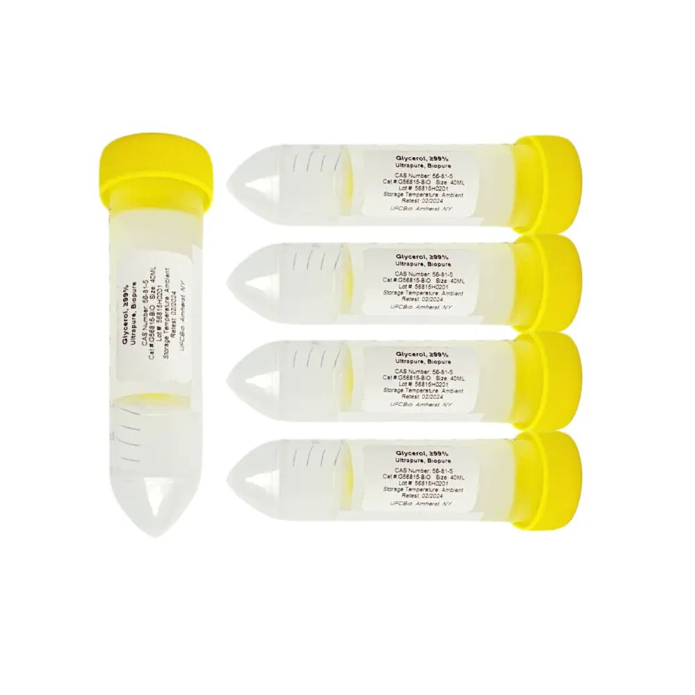 99+% Glycerol, Ultrapure, biopure grade - 5x40mL - ufcbio