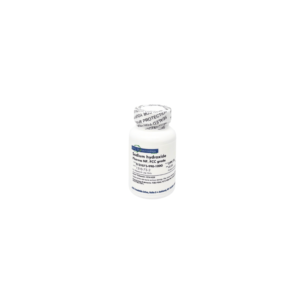 99.5+% Sodium Hydroxide Pellets (Caustic Soda) - F.C.C/N.F Grade (Food/Pharma Grade) - ufcbio