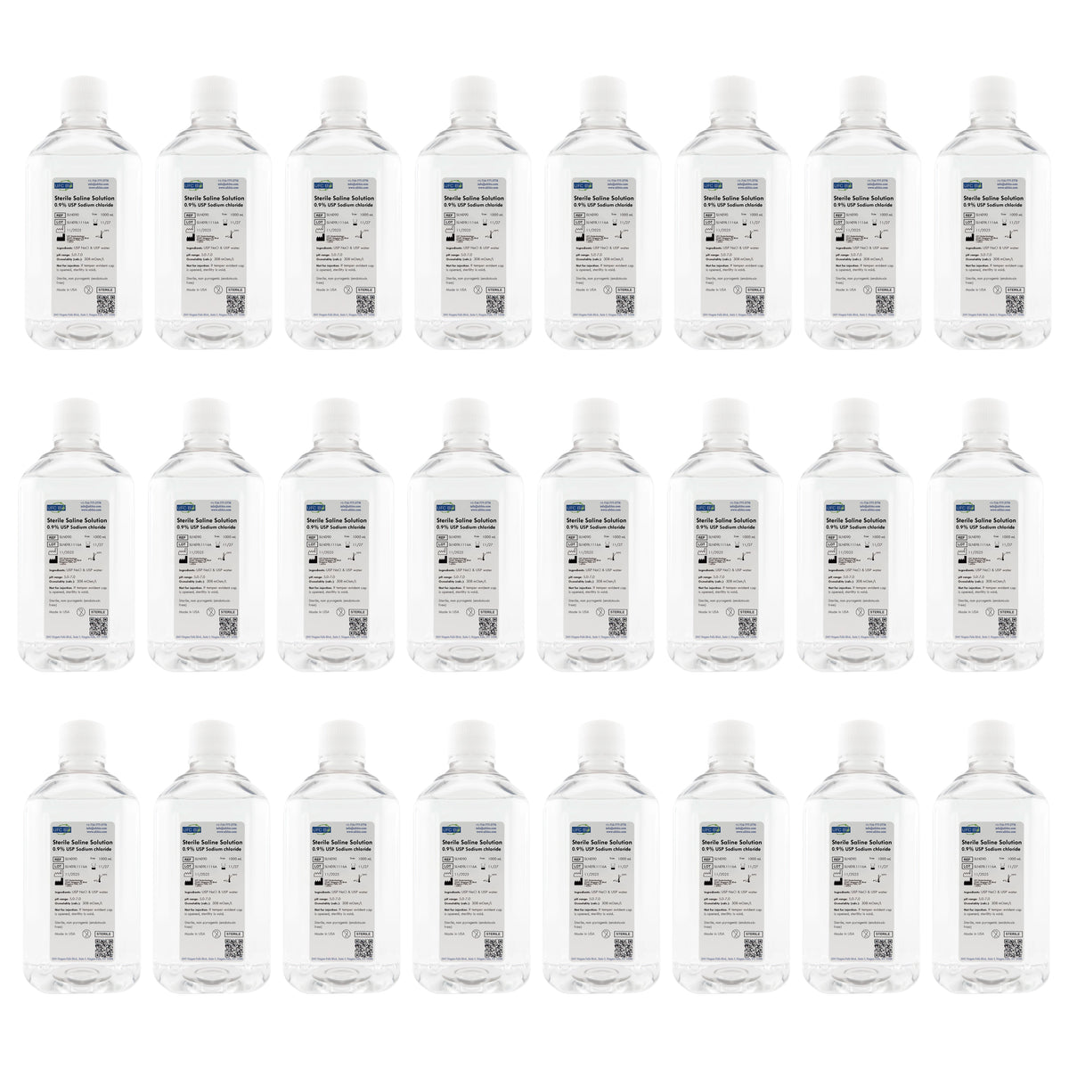 Sterile Saline Solution, 0.9% - USP Grade - RNase/DNase Free