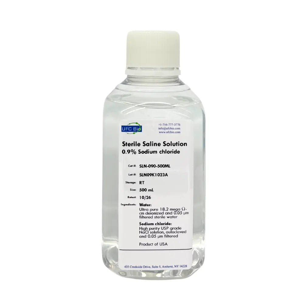 Sterile Saline Solution, Saline Solution for Piercings – ufcbio