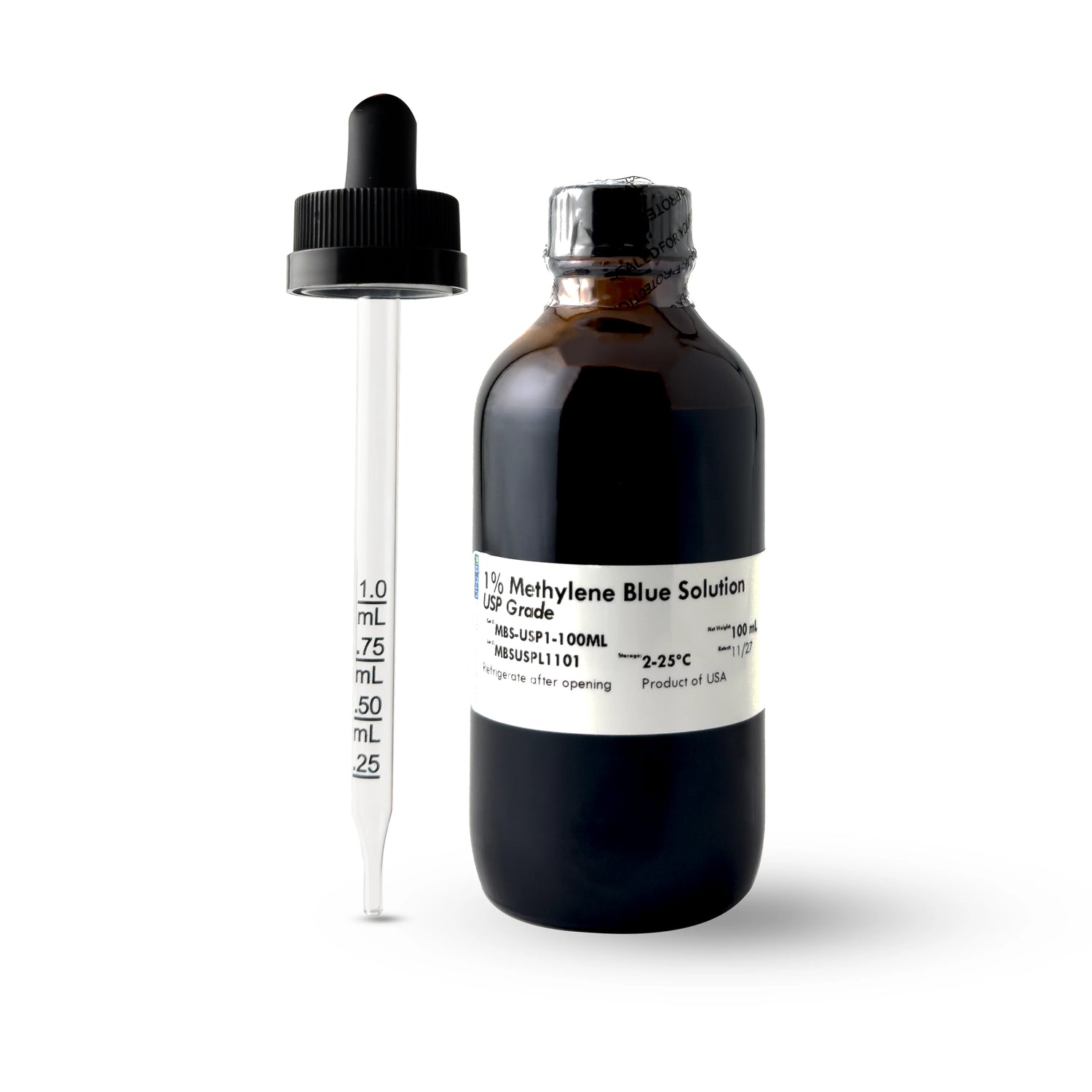 UFC BIO Methylene Blue Solution 1% comes with dropper