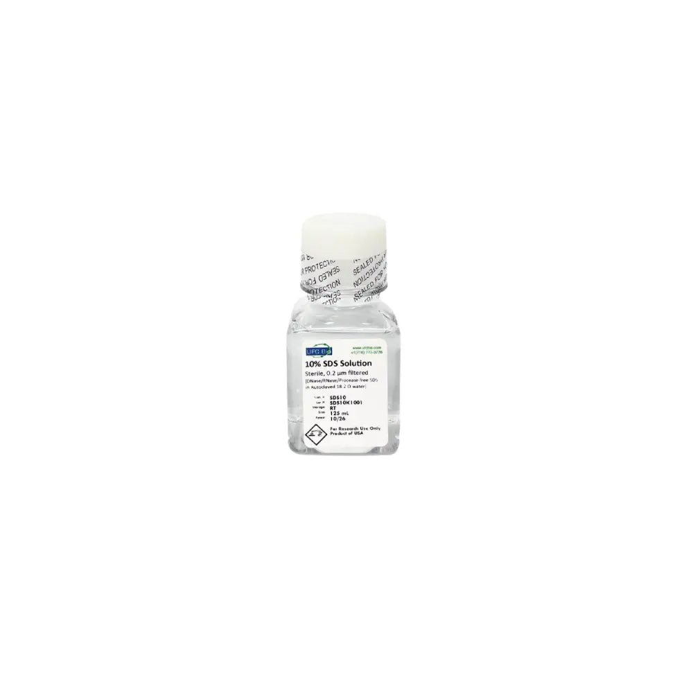 10% SDS, Molecular Biology Grade - 125 mL - ufcbio