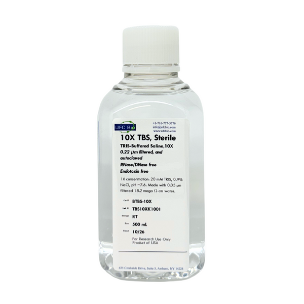 10X TBS (Tris-Buffered Saline) - 500 mL