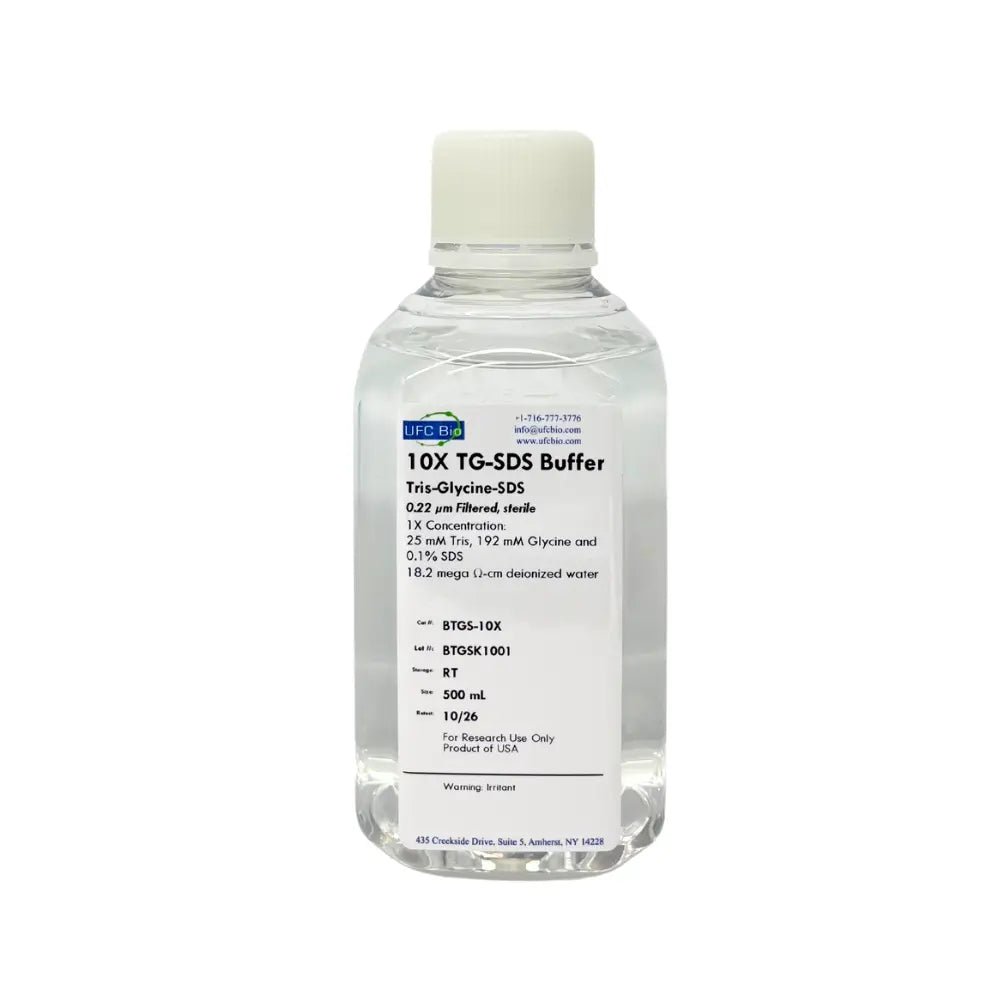 10X TG-SDS Buffer (Tris-Glycine-SDS), 500 mL