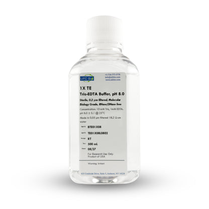 1X TE (Tris-EDTA) Buffer, 500 mL