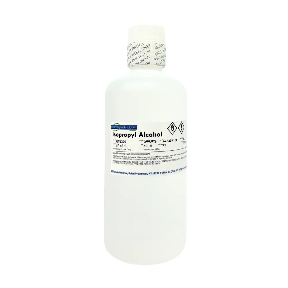 99.9+% Isopropyl Alcohol - 1 Liter - ufcbio