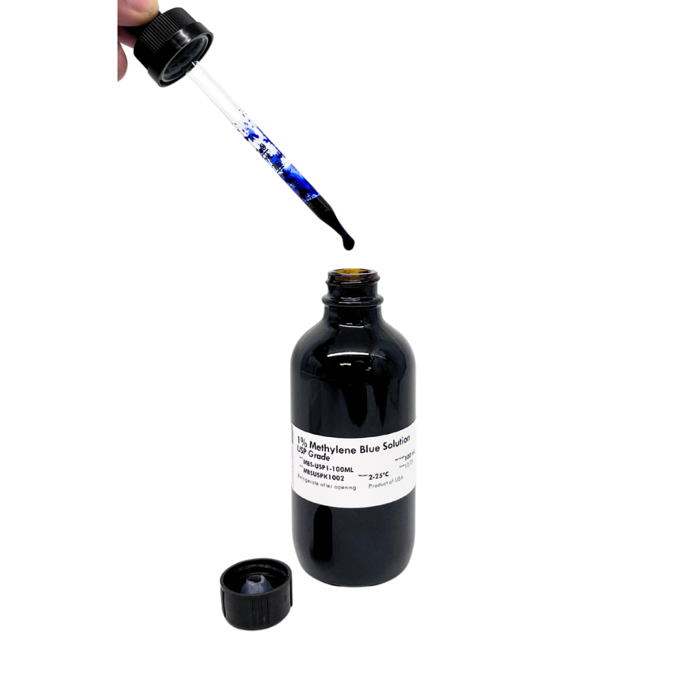 Methylene Blue, 1% Aqueous Solution - 100mL