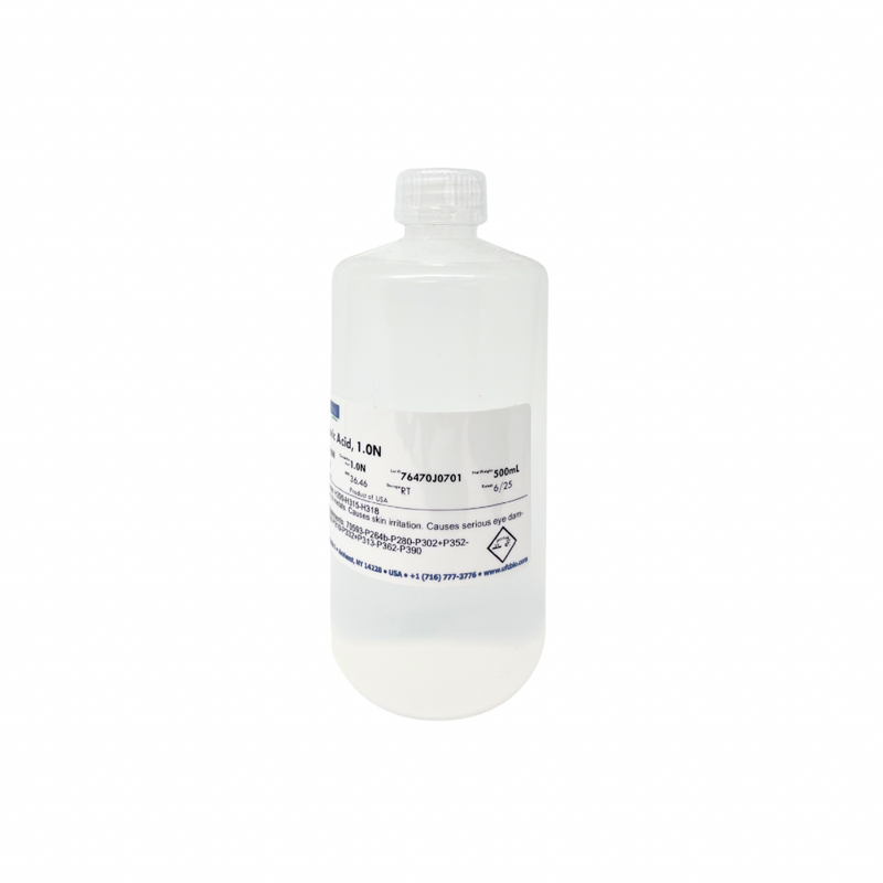 HCl (Hydrochloric Acid), 1N