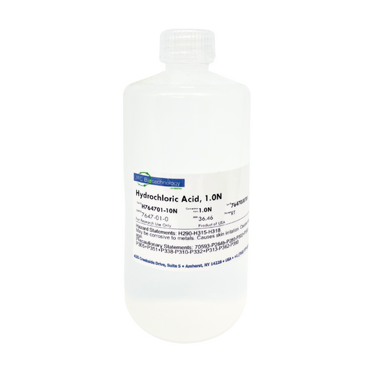 HCl (Hydrochloric Acid), 1N