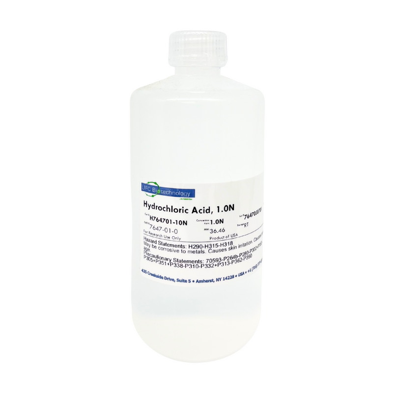 HCl (Hydrochloric Acid), 1N