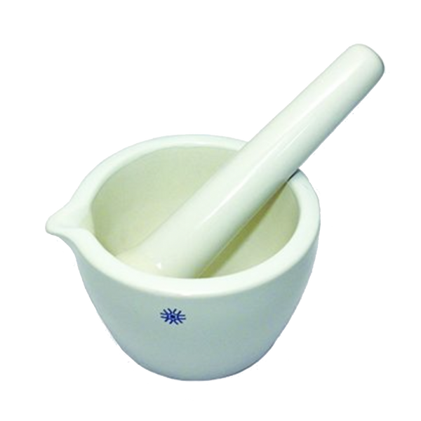 Mortar and Pestle, Fully Glazed