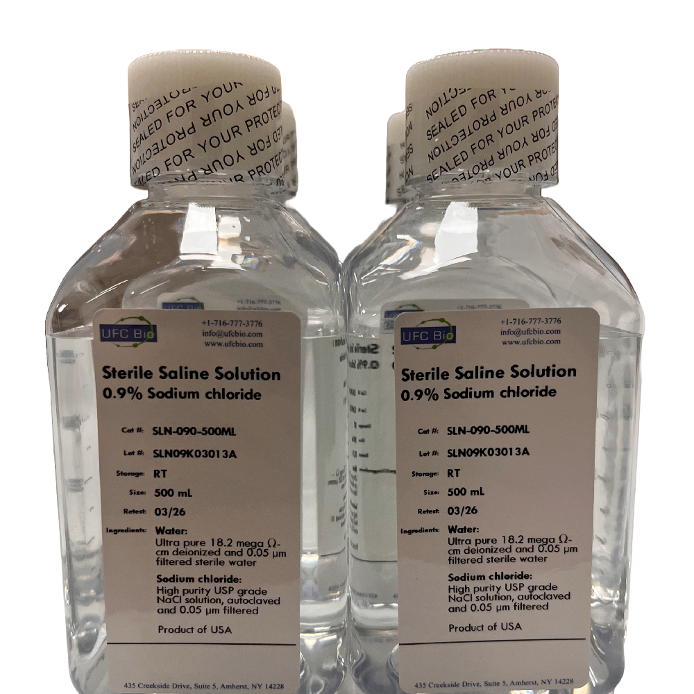 Sterile Saline Solution, Saline Solution for Piercings