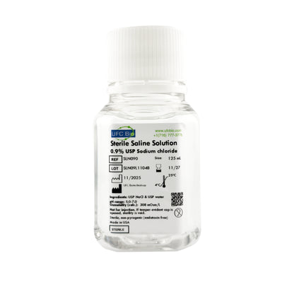 Sterile Saline Solution, 0.9% - USP Grade - RNase/DNase Free