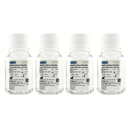 Sterile Saline Solution, 0.9% - USP Grade - RNase/DNase Free - 500 mL