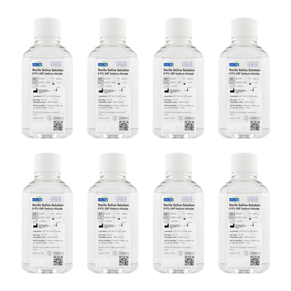 Sterile Saline Solution, 0.9% - USP Grade - RNase/DNase Free - 500 mL