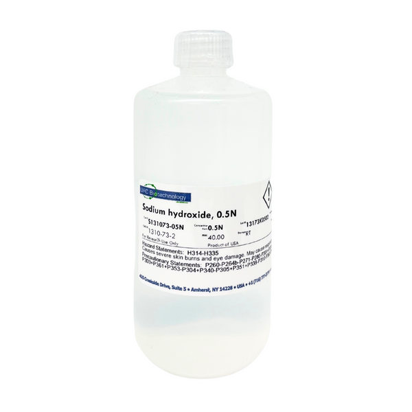 0.5N Sodium Hydroxide (NaOH) - 500 mL