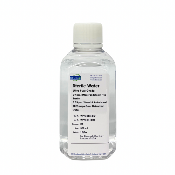 Sterile Water – Ultra Pure Grade