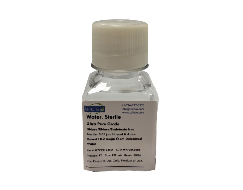 Sterile Water – Ultra Pure Grade