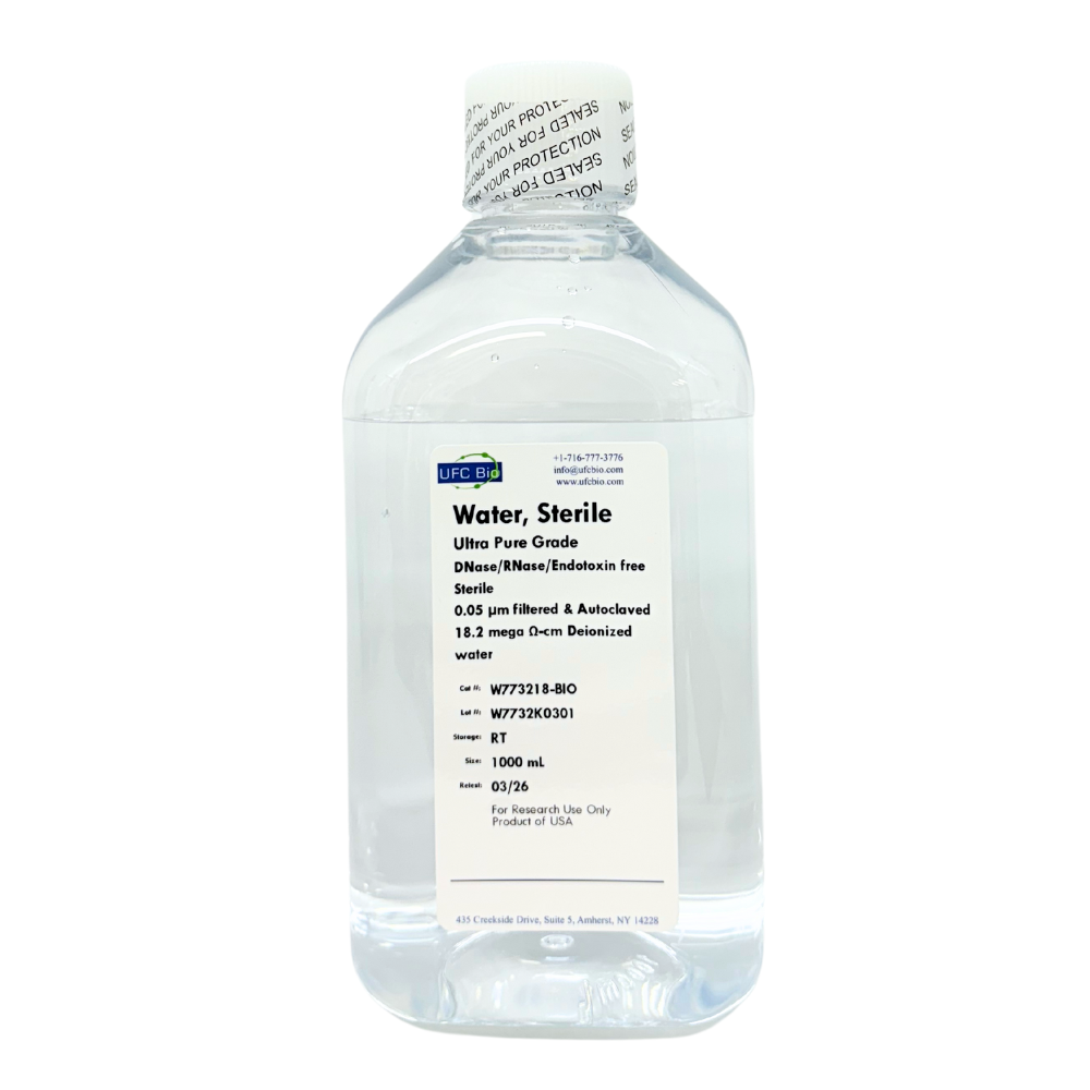 Sterile Water – Ultra Pure Grade