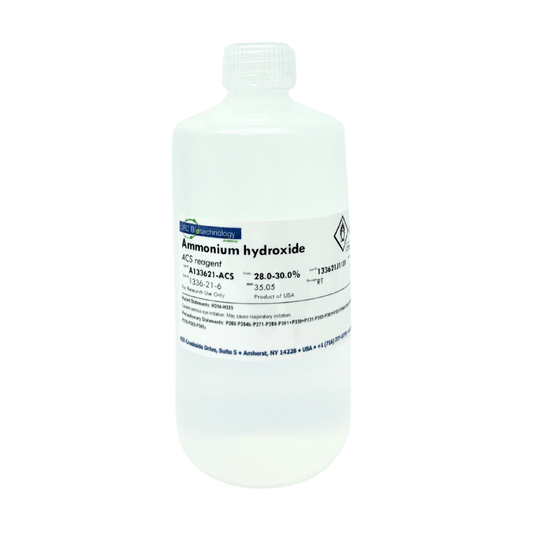 Ammonium Hydroxide Solution, 28 - 30% - ACS Grade - 500mL - ufcbio