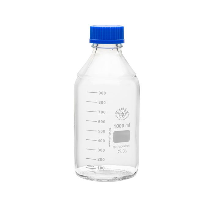 Media / Storage Bottles, Borosilicate Glass