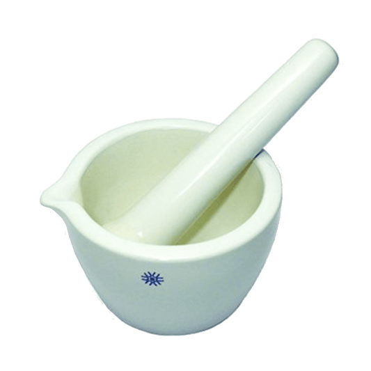 Mortar and Pestle, Fully Glazed - ufcbio