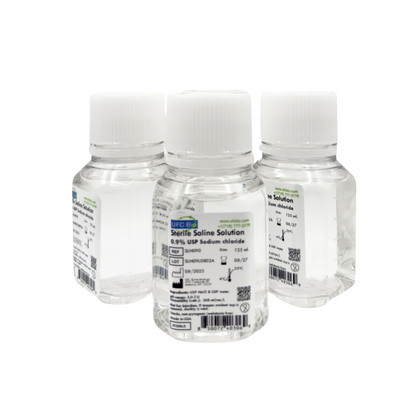 Sterile Saline Solution, 0.9% - USP Grade
