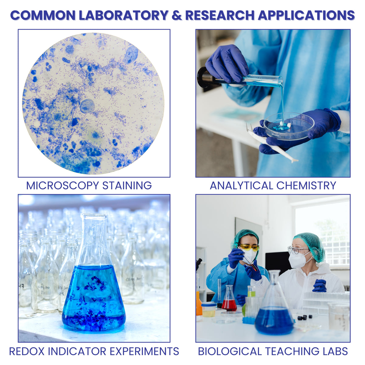 Methylene Blue Powder, USP/Pharma Grade – UFCBIO