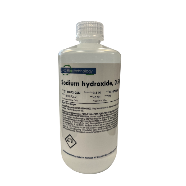 0.5N Sodium Hydroxide (NaOH) - 500 mL