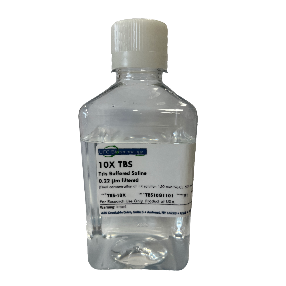 10X TBS (TrisBuffered Saline) 500 mL