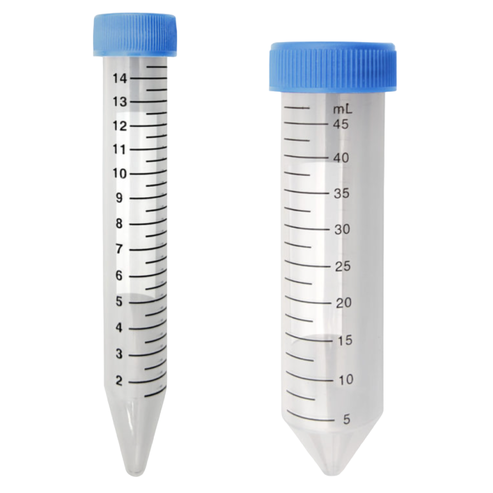 15mL, 30mL, & 50mL Centrifuge Tubes - 500 Tubes