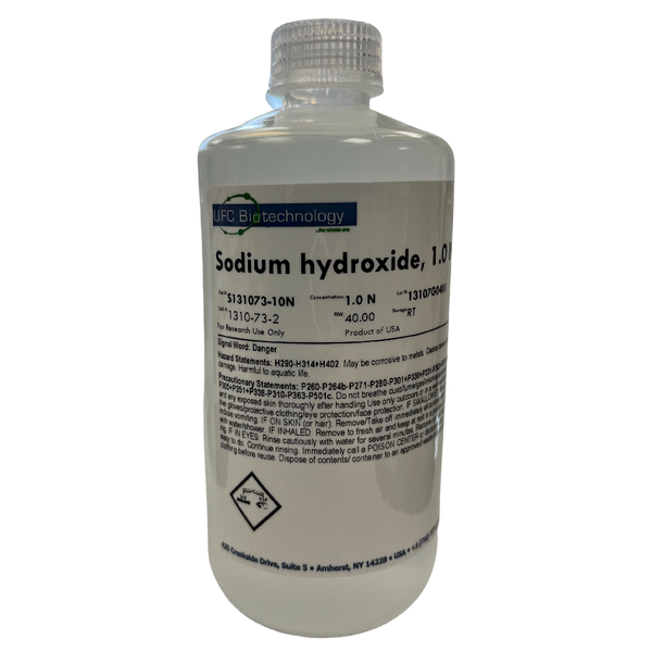 1.0N Sodium Hydroxide (NaOH) - 500 mL