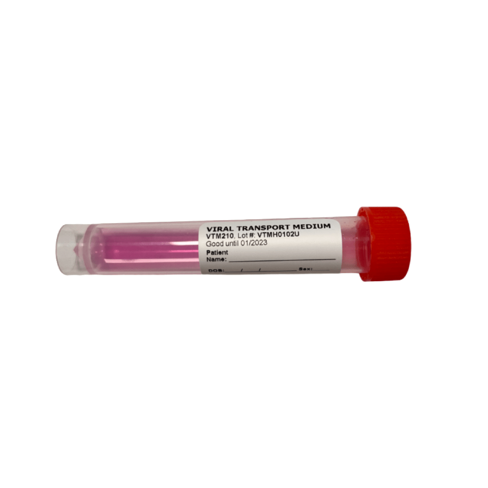 Viral Transport Medium (VTM) - 2mL Fill in 10mL Tube - 100 Tubes - ufcbio