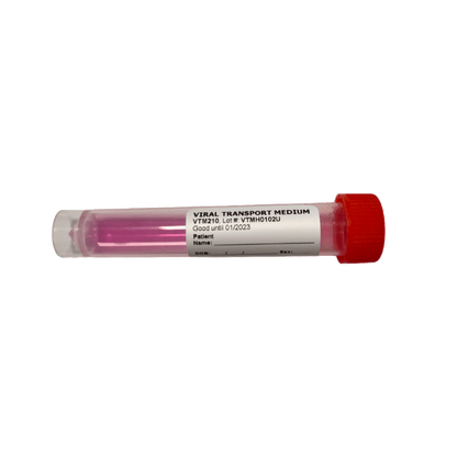 Viral Transport Medium (VTM) - 2mL Fill in 10mL Tube - 100 Tubes - ufcbio